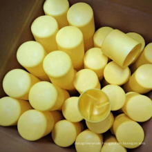Star Picket Caps , Yellow Safety Caps UV Resistant